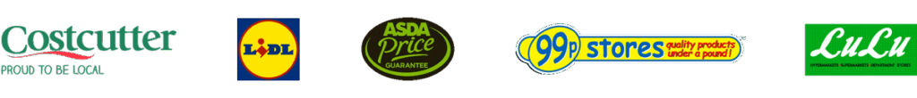UK & Global Partners - Costcutter, Lidl, ASDA, 99p Stores, LuLu